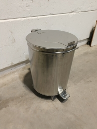 s/s waste bin